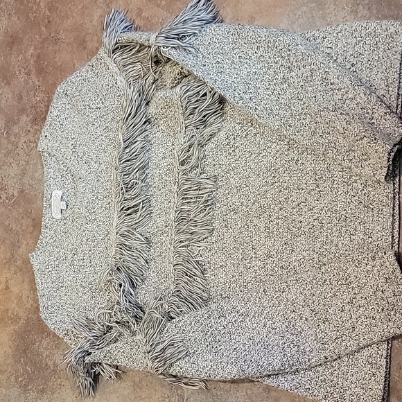 Mud pie Fringe Sweater sz M - Picture 1 of 4